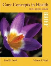 Rent Core Concepts in Health, Brief Update