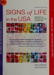 Rent Signs of Life in the U.S.A.: Readings on Popular Culture for Writers