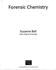 Rent Forensic Chemistry