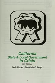 Rent California State & Local Government in Crisis