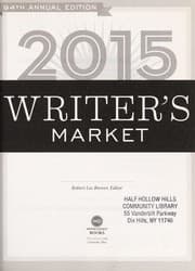 Rent 2015 Writer's Market (94th)